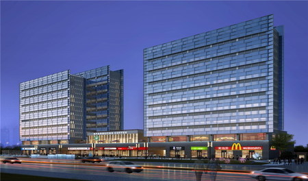 建邺河西 德轩置业中心  41平－300平商铺 一楼6-9万起/平方 二楼4万/平方